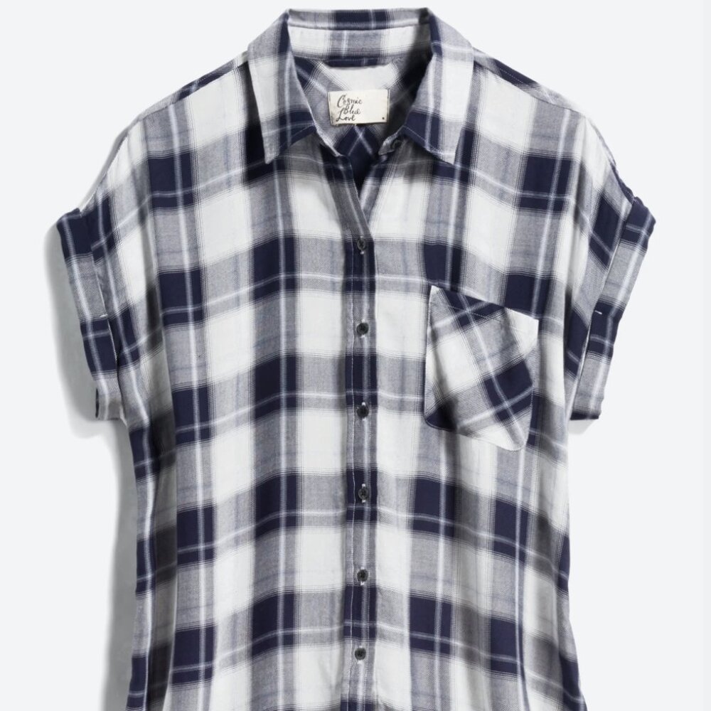 Button Down Blouse - image 1